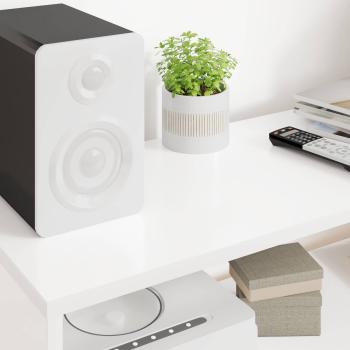 TV-Schränk Weiß 100 x 30 x 40 cm Holzwerkstoff