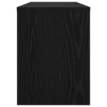 TV-Schränk Schwarz Eichen-Optik 100 x 30 x 40 cm Holzwerkstoff