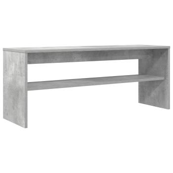 TV-Schränk Beton Grau 100 x 30 x 40 cm Holzwerkstoff