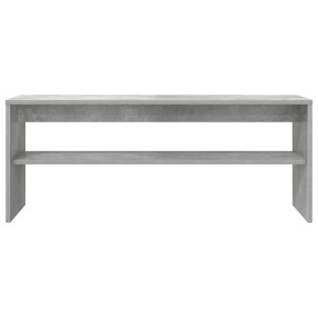 TV-Schränk Beton Grau 100 x 30 x 40 cm Holzwerkstoff
