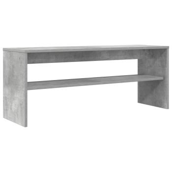 TV-Schränk Beton Grau 100 x 30 x 40 cm Holzwerkstoff