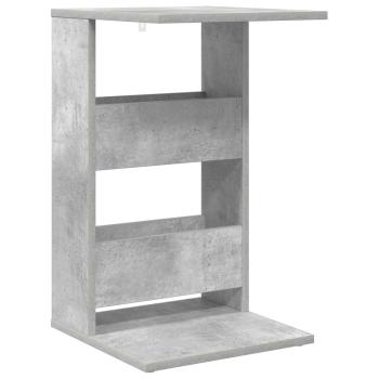 Beistelltisch Beton Grau 40 x 35 x 60,5 cm Holzwerkstoff