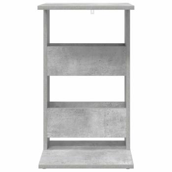 Beistelltisch Beton Grau 40 x 35 x 60,5 cm Holzwerkstoff