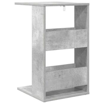 Beistelltisch Beton Grau 40 x 35 x 60,5 cm Holzwerkstoff