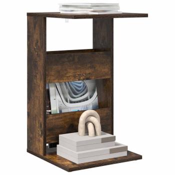 Beistelltisch Geräucherte Eiche 40 x 35 x 60,5 cm Holzwerkstoff