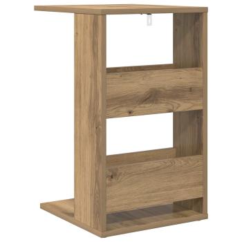 Beistelltisch Artisan-Eiche 40 x 35 x 60,5 cm Holzwerkstoff
