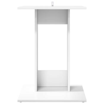 Beistelltisch Weiß 45 x 40 x 62,5 cm Holzwerkstoff