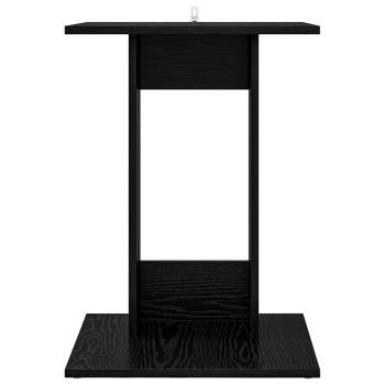 Beistelltisch Schwarz Eichen-Optik 45 x 40 x 62,5 cm