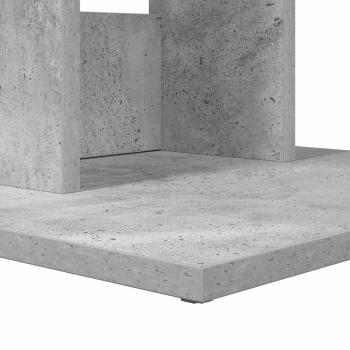 Beistelltisch Beton Grau 45 x 40 x 62,5 cm Holzwerkstoff