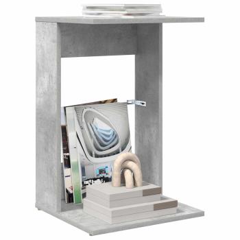 Beistelltisch Beton Grau 40 x 38 x 62,5 cm Holzwerkstoff