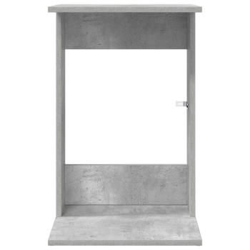 Beistelltisch Beton Grau 40 x 38 x 62,5 cm Holzwerkstoff