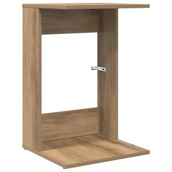 Beistelltisch Artisan-Eiche 40 x 38 x 62,5 cm Holzwerkstoff