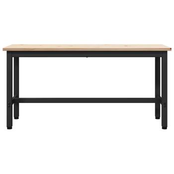 Esstische 2 pcs Natur 100 x 32,5 x 49 cm Massives Kiefernholz