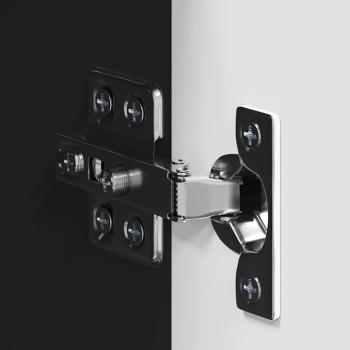 Badezimmer-Wandschrank mit Tür TULUM Schwarz 37 x 24,5 x 86 cm