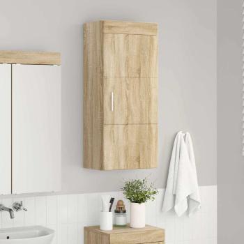 Badezimmer-Wandschrank TULUM Sonoma-Eiche 37 x 24,5 x 86 cm