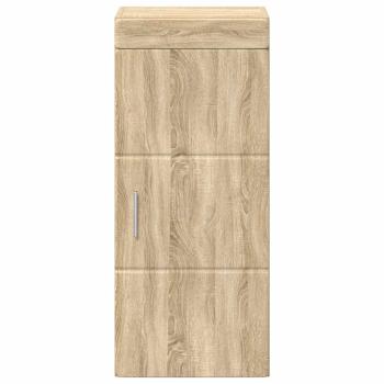Badezimmer-Wandschrank TULUM Sonoma-Eiche 37 x 24,5 x 86 cm