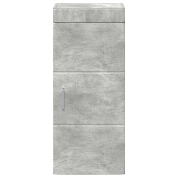 Badezimmer-Wandschrank TULUM Beton Grau 37 x 24,5 x 86 cm