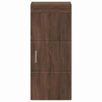 Badezimmer-Wandschrank TULUM Braun Eichen-Optik Holzwerkstoff