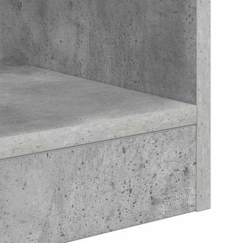 Beistelltisch Beton Grau 30,5 x 30 x 45 cm Holzwerkstoff