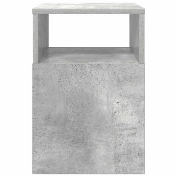 Beistelltisch 2 pcs Beton Grau 30,5 x 30 x 45 cm Holzwerkstoff
