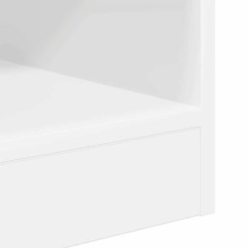 Beistelltisch 2 pcs Weiß 40,5 x 40 x 45 cm Holzwerkstoff