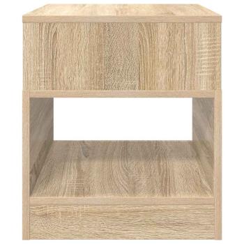 Beistelltisch 2 pcs Sonoma-Eiche 40,5 x 40 x 45 cm