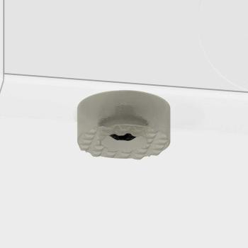 Beistelltisch Weiß 37 x 32 x 40 cm Holzwerkstoff