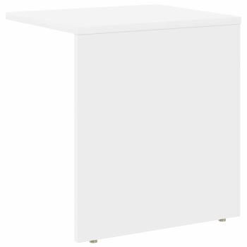 Beistelltisch 2 pcs Weiß 37 x 32 x 40 cm Holzwerkstoff