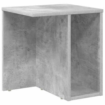 Beistelltisch Beton Grau 37 x 32 x 40 cm Holzwerkstoff