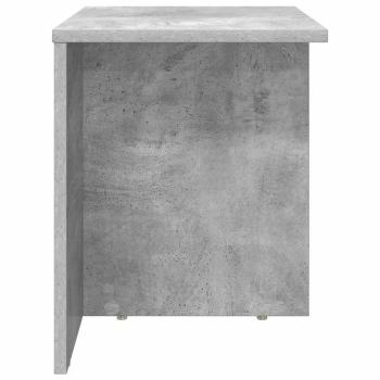 Beistelltisch Beton Grau 37 x 32 x 40 cm Holzwerkstoff