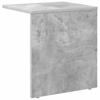 Beistelltisch Beton Grau 37 x 32 x 40 cm Holzwerkstoff