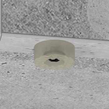 Beistelltisch Beton Grau 37 x 32 x 40 cm Holzwerkstoff