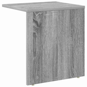 Beistelltisch 2 pcs Graues Sonoma 37 x 32 x 40 cm Holzwerkstoff
