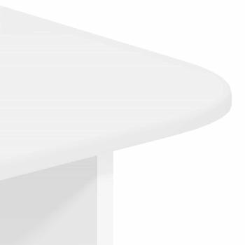 Couchtisch Weiß 93 x 53 x 33 cm Holzwerkstoff