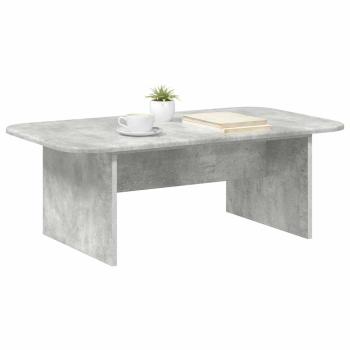 Couchtisch Beton Grau 93 x 53 x 33 cm Holzwerkstoff
