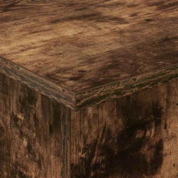 Beistelltisch Geräucherte Eiche 35,5 x 35 x 40 cm Holzwerkstoff