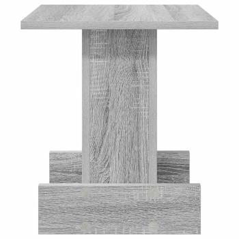 Beistelltisch Graues Sonoma 35,5 x 35 x 40 cm Holzwerkstoff