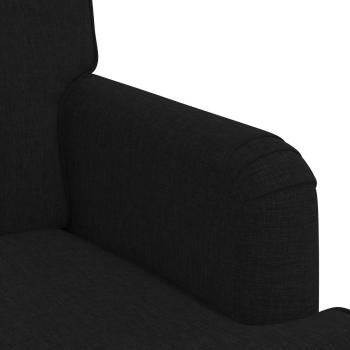 Sofa 2 pcs Schwarz Metall