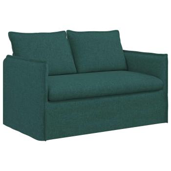 Sofa 2 pcs Dunkelgrün Metall