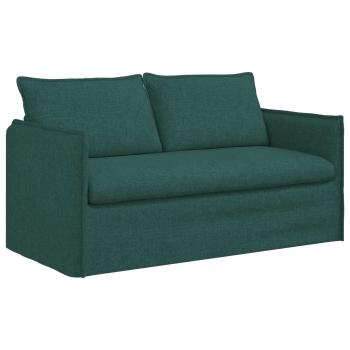 Sofa 2 pcs Dunkelgrün Metall