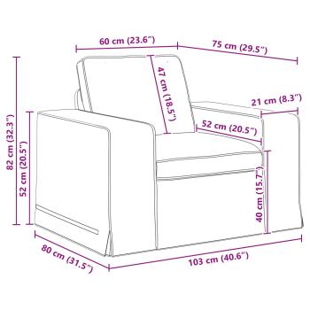 Sofa 2 pcs Taupe Metall