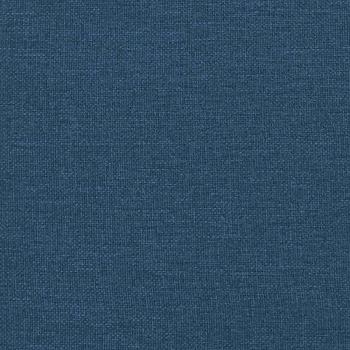 Sofa 2 pcs Blau Metall