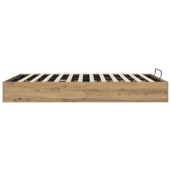 Ottoman Bettgestell Kunsthandwerk Eiche 193 x 120 x 25 cm