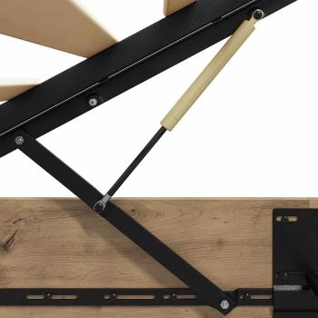 Ottoman Bettgestell Kunsthandwerk Eiche 193 x 120 x 25 cm