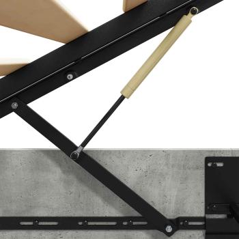 Ottoman Bettgestell Beton 193 x 120 x 25 cm Spanplatte