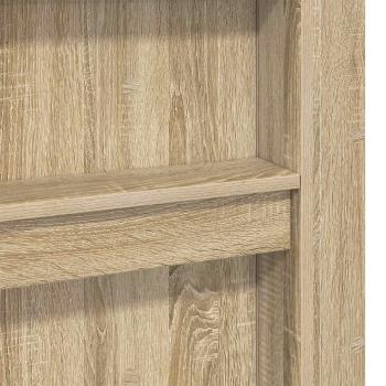 Etagenbettgestell mit Schreibtisch Sonoma-Eiche 100 x 200 cm