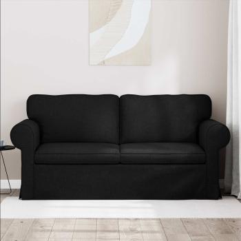 Sofa Schwarz 215 x 82 x 80 cm Metall