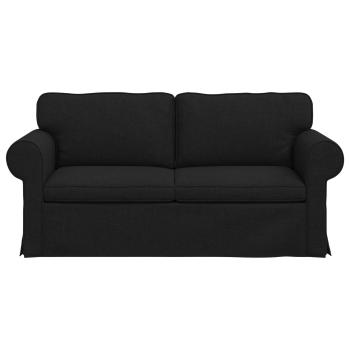 Sofa Schwarz 215 x 82 x 80 cm Metall