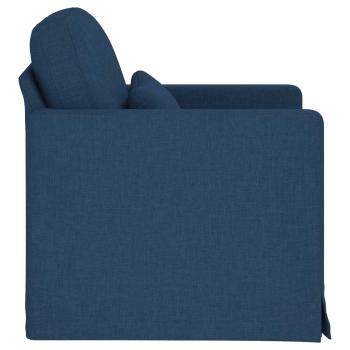 Sofa Blau 78 x 78 x 80 cm Metall