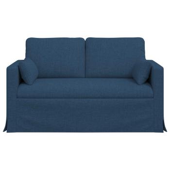 Sofa Blau 138 x 78 x 80 cm Metall